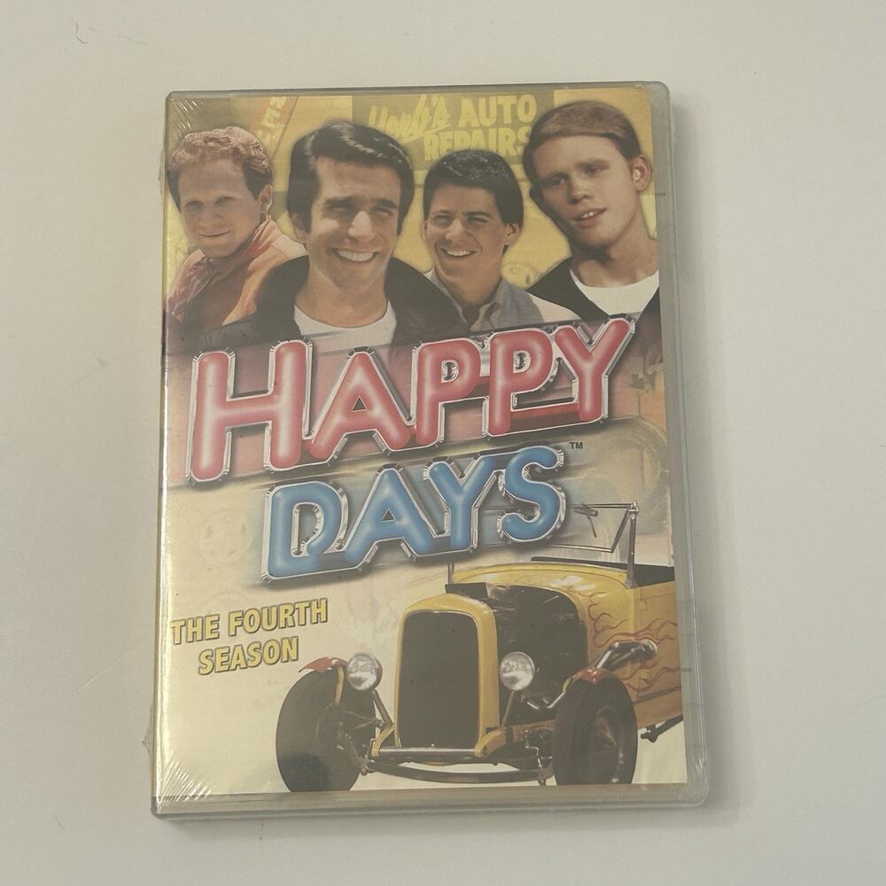 Happy Days The Fourth Season DVD 1976 Ron Howard Henry Winkler New Sealed